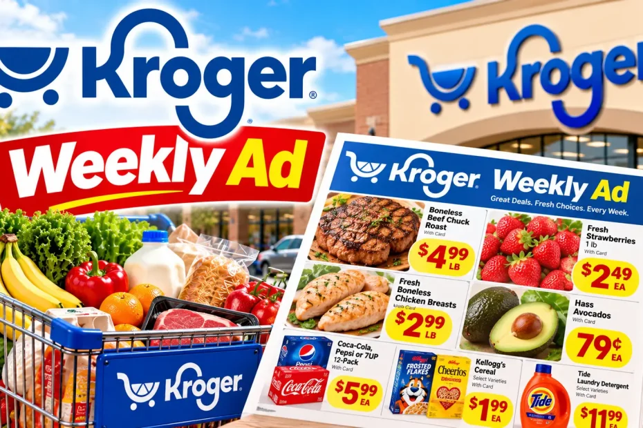 Kroger's store weekly ad