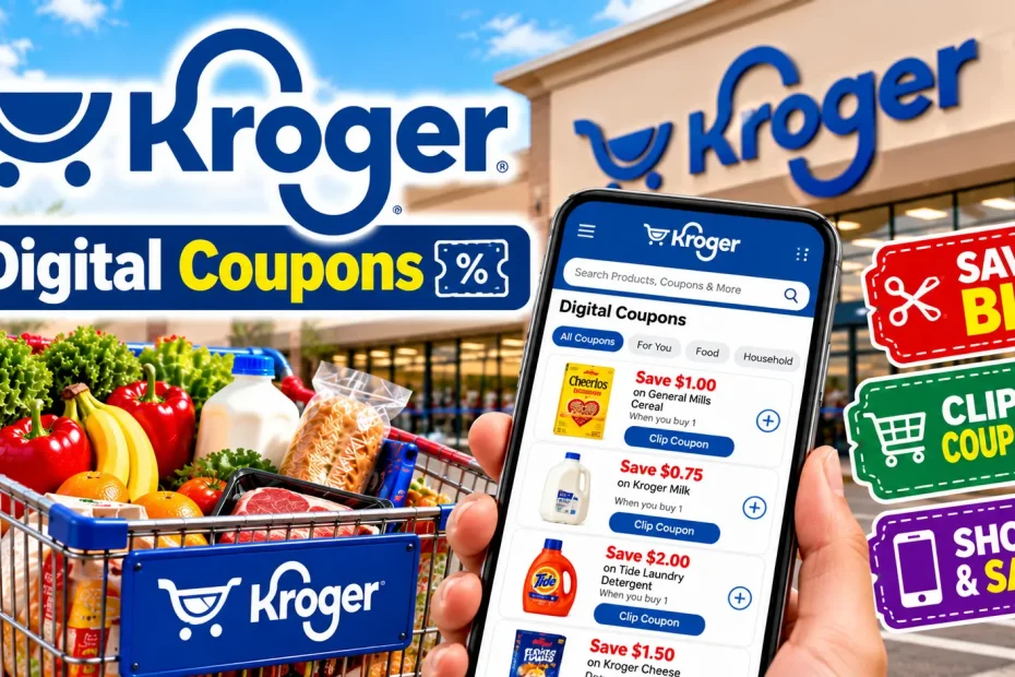 Kroger digital coupons and complete guide